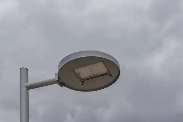 Moderne Verbrauchsarme Gartenlampen Mit Led Lampen — Stockfoto