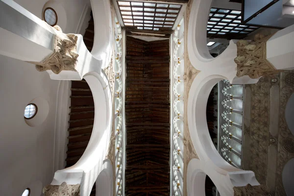 Synagoge Dies Ist Eine Mudejar Konstruktion Die Von Muslimischen Steinmetzen — Stockfoto