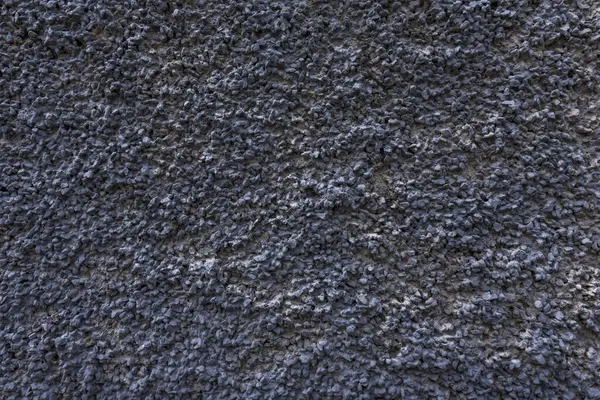 Una Pared Cemento Cubierta Con Piedra Fina Pegada Fondo Textura —  Fotos de Stock