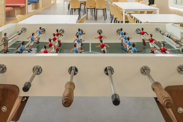 Leisure area with table football in coworking offices