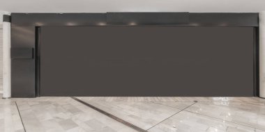 Bir alışveriş merkezinin içindeki ticari bir tesisin cephesi