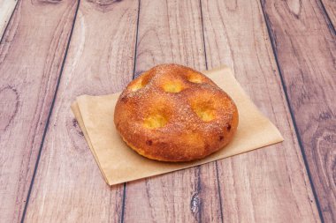 Lezzetli taze pişmiş hamur işi çörekler.