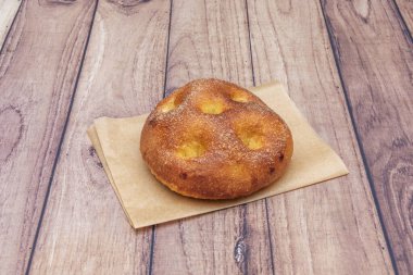 Lezzetli taze pişmiş hamur işi çörekler.