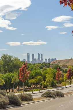 Madrid 'in Dört Kuleleri' nin inşası çok iddialı bir projeydi. Bu proje için birkaç mimar ve şirketin işbirliği yapması gerekiyordu.