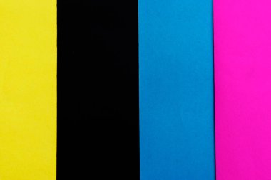 Pastel renkler, geometrik şekli ile soyut kağıt düz yatıyordu çok renkli