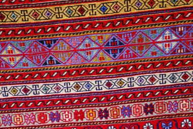 Klasik Azerbaycan, Türk Doğu halısı el yapımı, arka plan