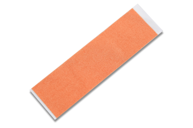 Dikey çizgileri şeffaf bir arkaplanda izole edilmiş Soyut Turuncu Dokulu Arkaplan