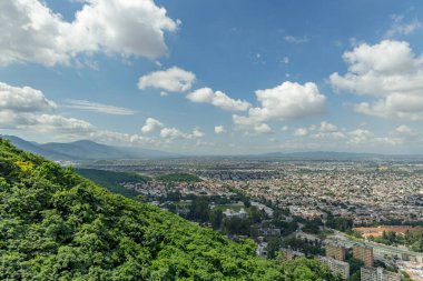 Salta şehri San Bernardo Tepesinden görüldü..