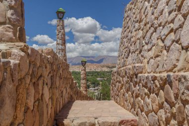 Humahuaca 'nın Bağımsızlık Anıtı' ndan görünüşü.