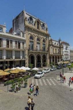 Salta, Arjantin - 26 Ocak 2024: Salta kentindeki Amerikan Kültür Merkezi.