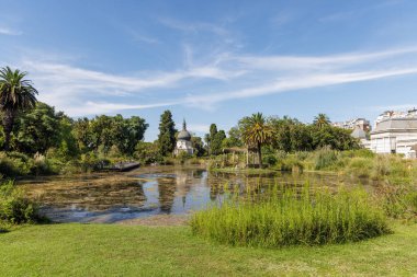 Buenos Aires, Arjantin - 15 Mart 2025: Buenos Aires 'teki Ecopark manzarası.