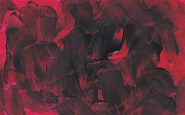 Soyut el çizimi renkli akrilik arkaplan