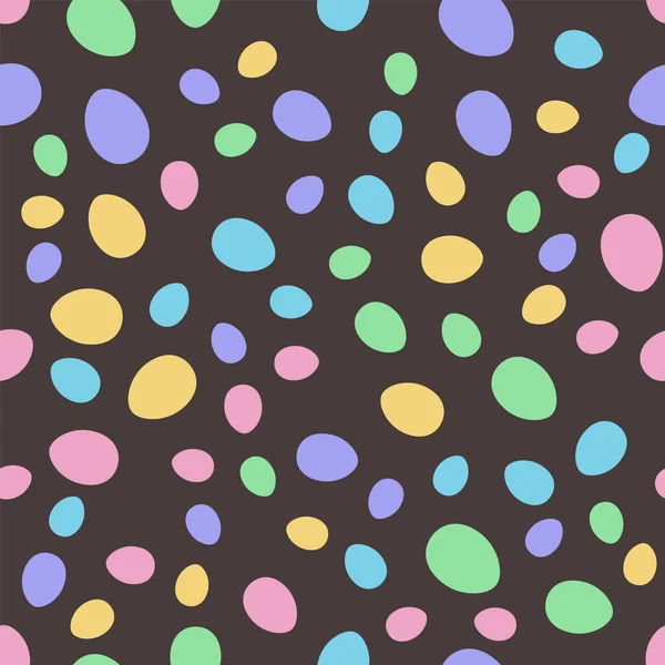 単純なベクトル図小さな卵のパターン — ストックベクタ
