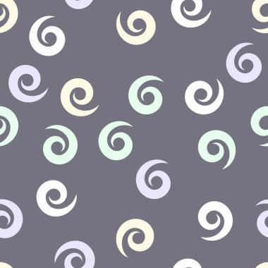 Basit vektör desenli geometrik şekiller