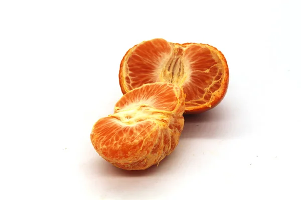 Beyaz Arkaplanda Meyve Portakal Resimleri — Stok fotoğraf