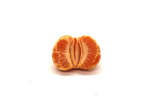 Photos Fruits Oranges Sur Fond Blanc — Photo