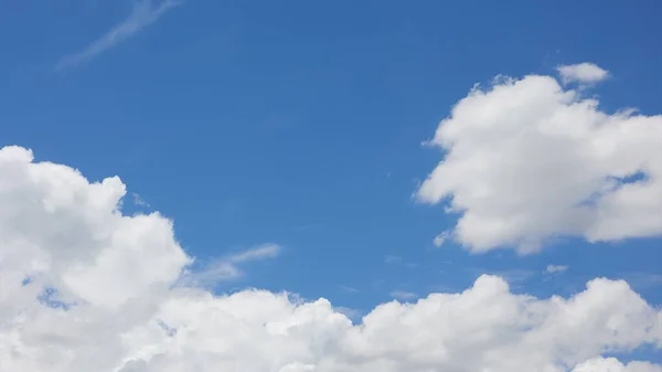 Lapso Tiempo Hermoso Cielo Azul Con Nubes Background Sky Nubes — Foto de Stock