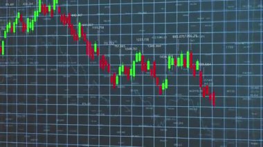 Dinamik Borsa Analizi: Ticari Eğilimlerin Görsel Temsili ve Renk Kodlu Göstergeler Piyasa Dalgalanmalarını Gösteriyor