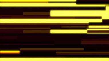 Sarı hız yatay çizgi arkaplanının soyut canlandırması.