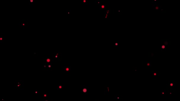 Fondo Animación Abstracto Partículas Brillantes — Vídeo de stock
