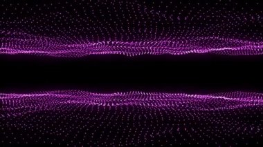 Retro Futuristik şebeke geçmişi. Sentetik kablo çerçevesi.