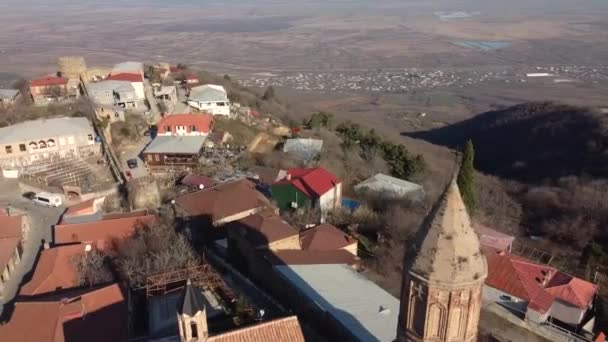 Signagi Georgiansk Stad Georgiens Östligaste Region Kakheti Sighnaghi Känd Som — Stockvideo