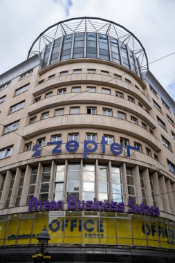 Zepter Atera iş yerleri ve ofis ayakkabıları. Belgrad, Sırbistan - 31 Mart 2023.