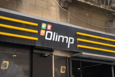 Olimp Bet işareti ve logosu. Belgrad, Sırbistan - 31 Mart 2023.