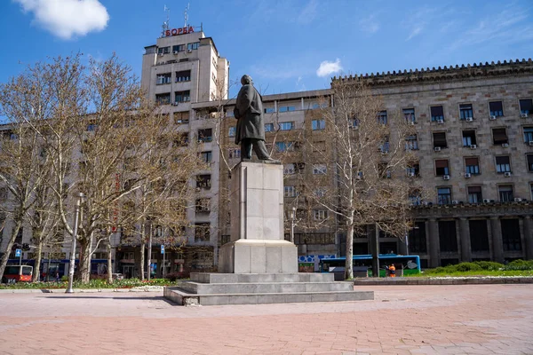 Pomnik Plac Nikola Pasic Belgrad Serbia Marca 2023 — Zdjęcie stockowe