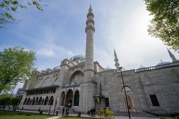 Mosquée Suleymaniye Est Une Mosquée Impériale Ottomane Située Dans District — Photo