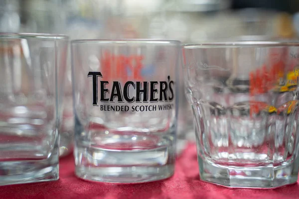 Lärarens Whiskyglas Loppis Ankara Turkiet Maj 2023 — Stockfoto