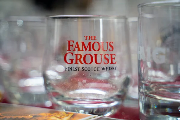 Den Berömda Grous Whisky Glas Loppis Ankara Turkiet Maj 2023 — Stockfoto