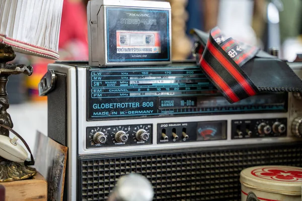 Nordmende Globetrotter 808 Antigo Rádio Ancara Turquia Maio 2023 — Fotografia de Stock