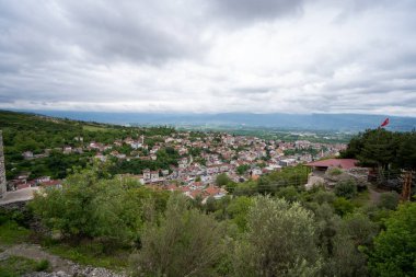 Niksar Kalesi 'nden Tokat' ın Niksar ilçesi manzarası.