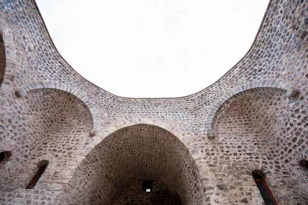 stock image Yagibasan Medresesi (Cukur Madrasah) was built in the 12th century by Nizamettin Yagibasan. Tokat, Turkey - May 11, 2023.