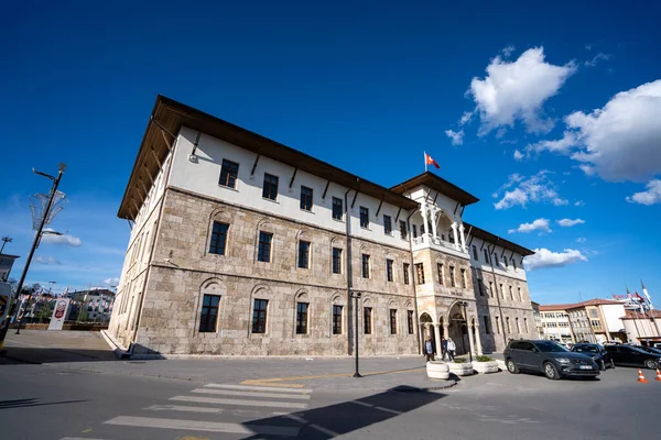 Gebäude Des Gouverneurs Von Sivas Stadtzentrum Sivas Türkei Mai 2023 — Stockfoto