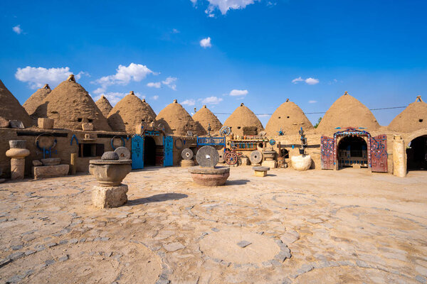 Harran beehive houses. Historical cave houses in Sanliurfa, Turkey.