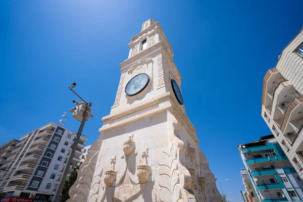 Torre Del Reloj Distrito Akcakale Urfa Sanliurfa Turquía Junio 2023 — Foto de Stock