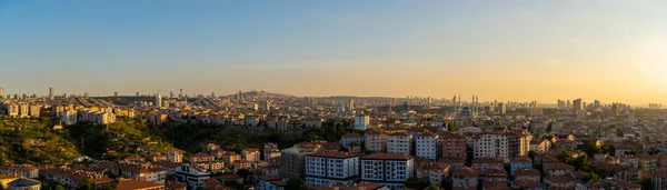 Vue Panoramique Centre Ville Ankara Ankara Turquie Juin 2023 — Photo