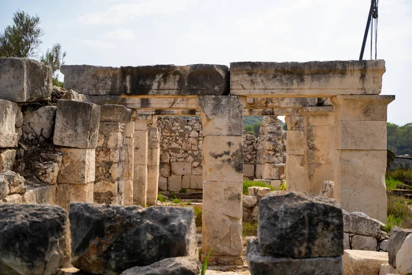 Ruines Andriake Ancient City Andriaca Était Une Ancienne Ville Port — Photo