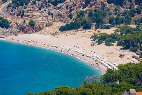 Kidrak Beach Naturpark Bezirk Oludeniz Mugla Türkei Juli 2023 — Stockfoto