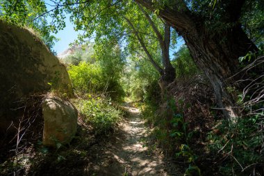 Pigeon Valley (also known as Guvercinlik Valley) is among the most popular hiking trails in Cappadocia. Nevsehir, Turkey.