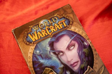 World of Warcraft CD 'si bit pazarında. Ankara, Türkiye - 6 Ağustos 2023.