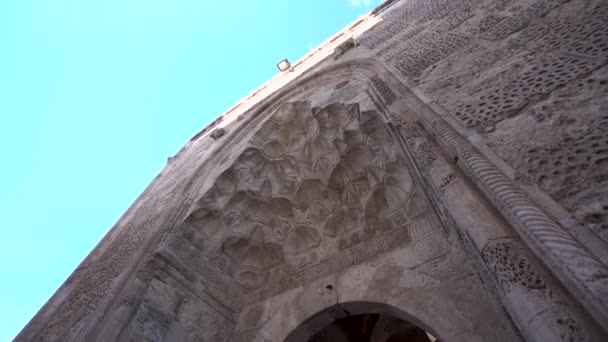 Sifaiye Medresesi Sifaiye Medresesi 是一座宗教学校 建于1217年 位于锡瓦斯4K — 图库视频影像
