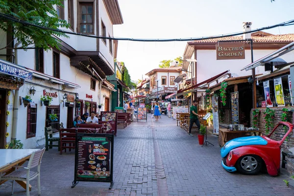 历史上安卡拉的房屋和Hamamonu区的街道 土耳其安卡拉 2023年8月16日 — 图库照片