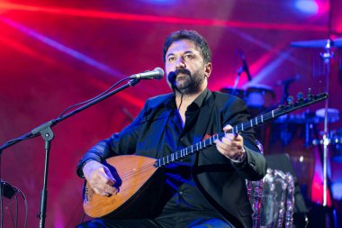 Ankara 'dan yerel müzisyen İbocan' ın konseri. Ankara, Türkiye - 19 Eylül 2023.