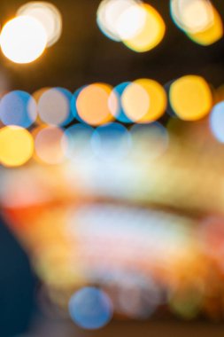 Dikey renkli çoklu bokehs arkaplanı.