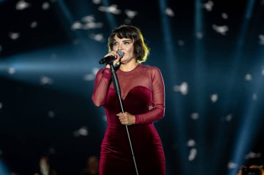 Goksel konseri. Göksel Demirpence Türk şarkıcı ve söz yazarıdır. Ankara, Türkiye - 22 Eylül 2023.