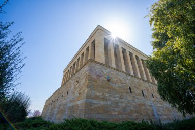 Atatürk Anıtkabir Anıtmezarının Görünümü.