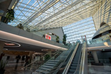 CSO Ada Ankara (Cumhurbaşkanlığı Senfoni Orkestrası Konser Salonu) iç görünümü. Ankara, Türkiye - 22 Eylül 2023.